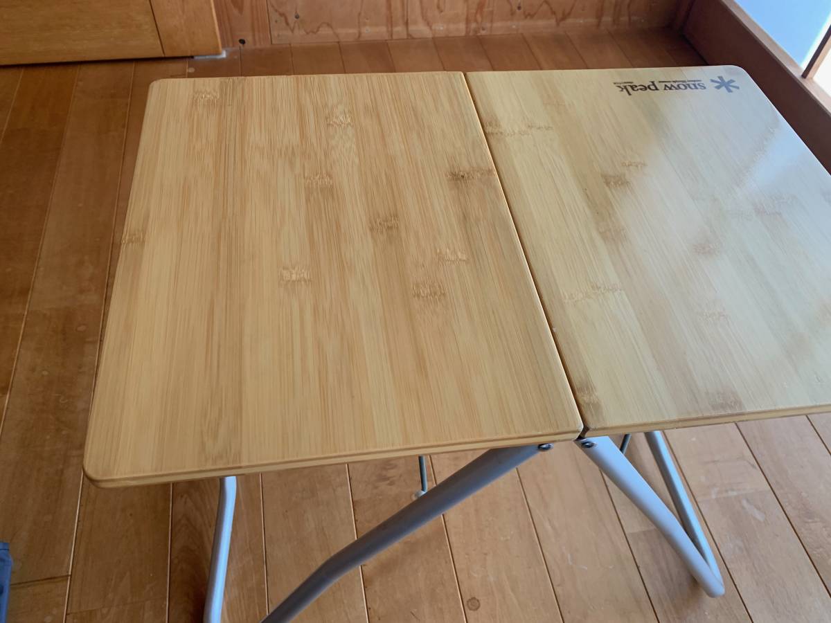 ☆ スノーピーク Myテーブル竹 美品 ☆ Myテーブル竹 peak | Myテーブル MY