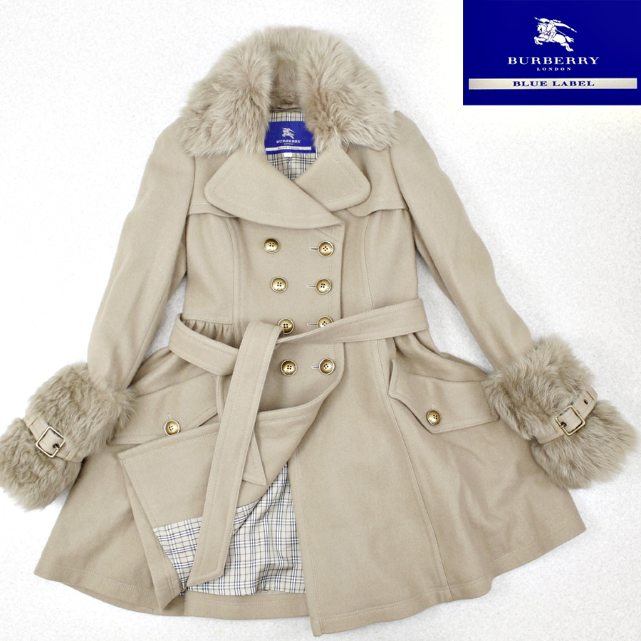 相場価格￥86，000- 美品 三陽商会 BURBERRY BLUE LABEL バーバリー 