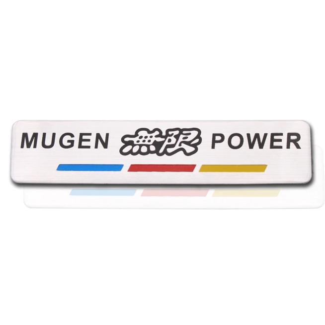 Mugen 無限 Power 3dエンブレムプレート 縦2 5cm 横12cm アルミ製 ホンダ Honda ホンダ 売買されたオークション情報 Yahooの商品情報をアーカイブ公開 オークファン Aucfan Com