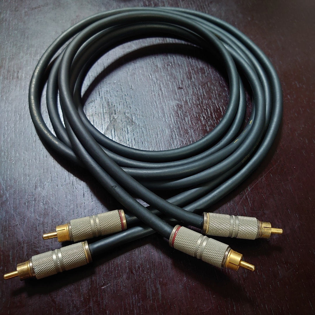 週末限定Ortofon 6.7N-AC50 RCA 約1m ペア × 2 オルトフォン ortofon