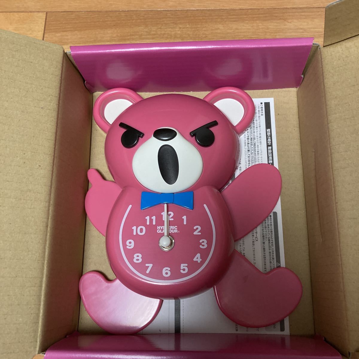 ヒステリックグラマー NEON CLOCK 置き時計 ライト・照明 家具