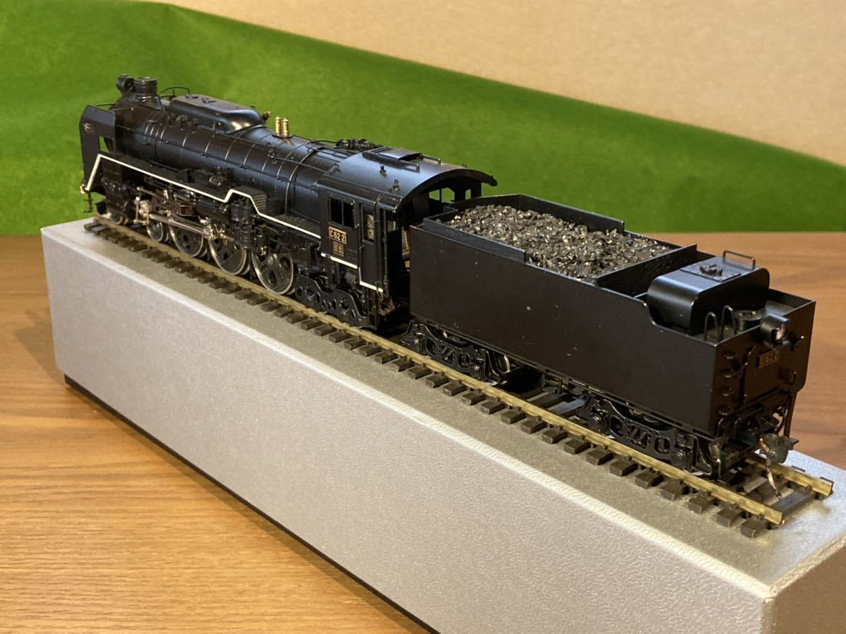天賞堂 天賞堂のc62 2号機、棒モーターの初期製品。快走しますが