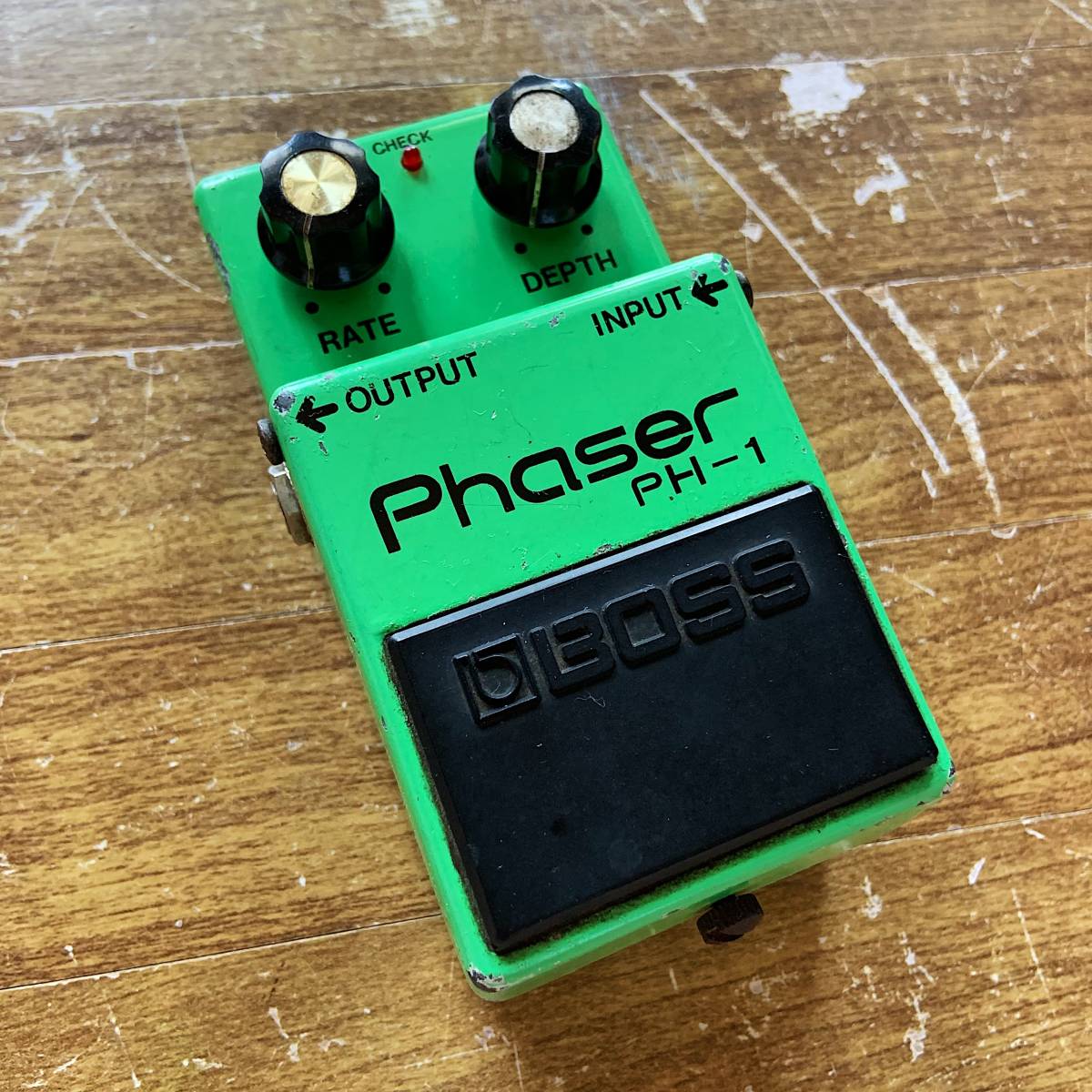 楽器・機材 BOSS PH-1 フェイザーエフェクター 銀ネジ 日本製