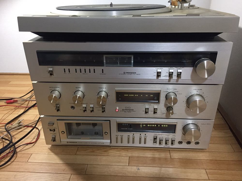 まとめて】Pioneer☆プリメインアンプ☆SA-7900☆レコードプレーヤー