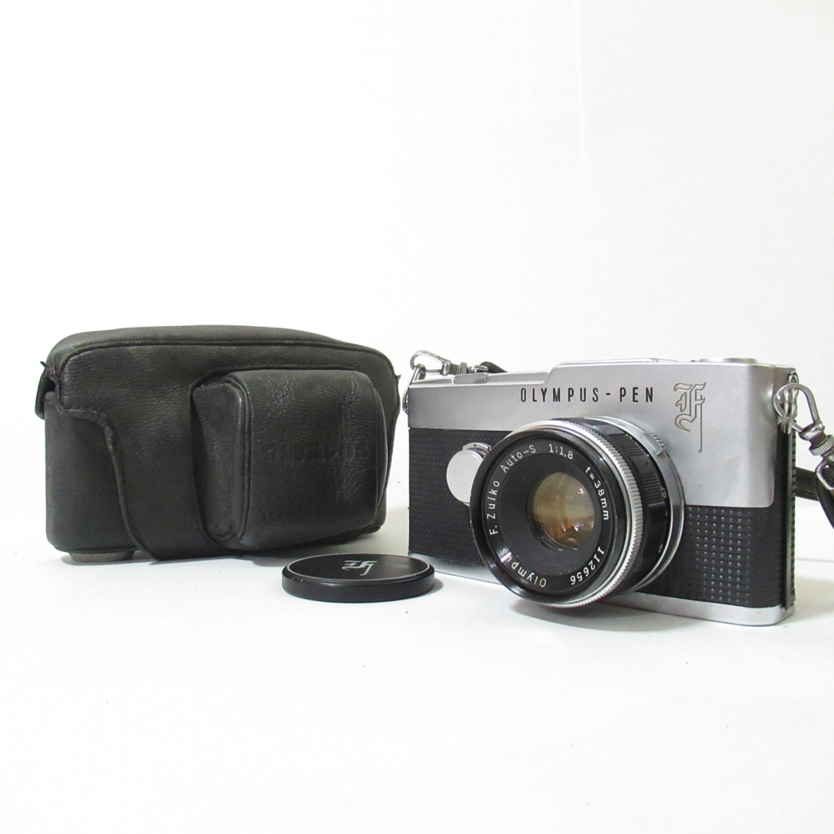 カメラ 一眼レフ セット品 Olympus PEN F F.Zuiko Auto S 38mm f/1.8
