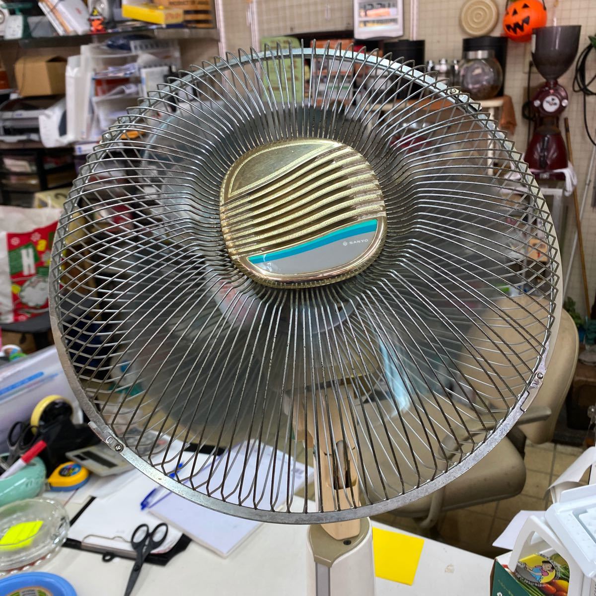 昭和レトロ 扇風機 昭和レトロ SANYO 扇風機 三洋電機株式会社 EF