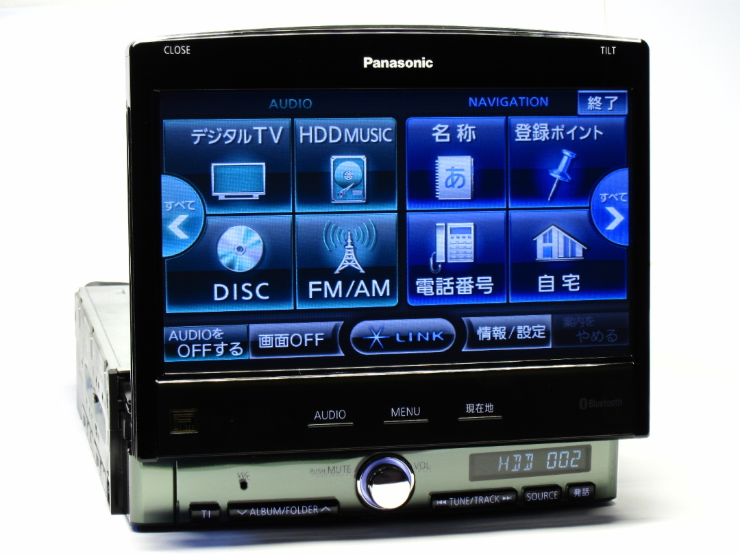 ☆中古 ジャンク パナソニック CN-HX1000D/7V型ワイドVGA インダッシュ