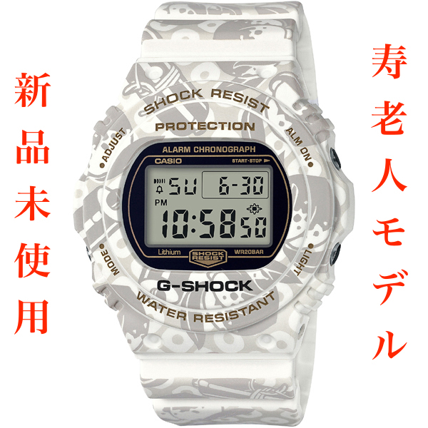 得価，セール 生産終了 国内 正規 タグ付 CASIO G-SHOCK 七福神 寿老人 DW-5700SLG-7JR グレー 灰色 コレクション SHICHI-FUKU-JIN(コラボレーションモデル)｜売買されたオークション情報、yahooの商品情報をアーカイブ G-SHOCK
