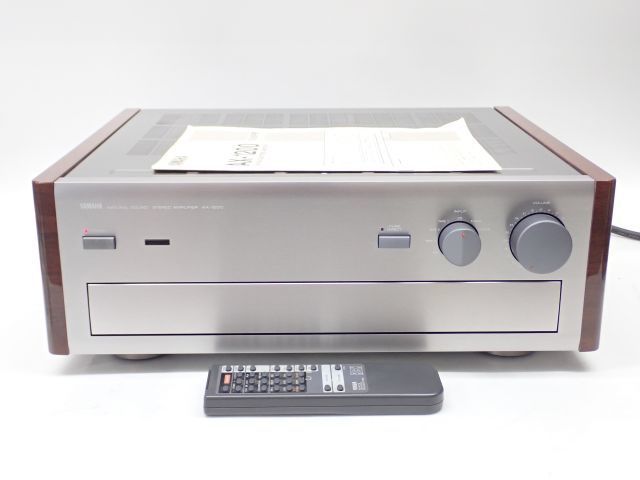 YAMAHA ヤマハ プリメインアンプ AX-1200 説明書/リモコン付き ¶ 61B1E