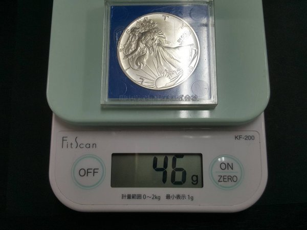 KJULFO82 1990年 アメリカ 1ドル 銀貨 イーグル ケース付き 1オンス