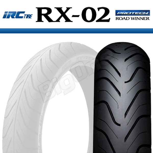 IRC RX-02 ZRX400 ZRXⅡ GPZ900R 150/70-18 M/C 70H TL リア リヤ タイヤ