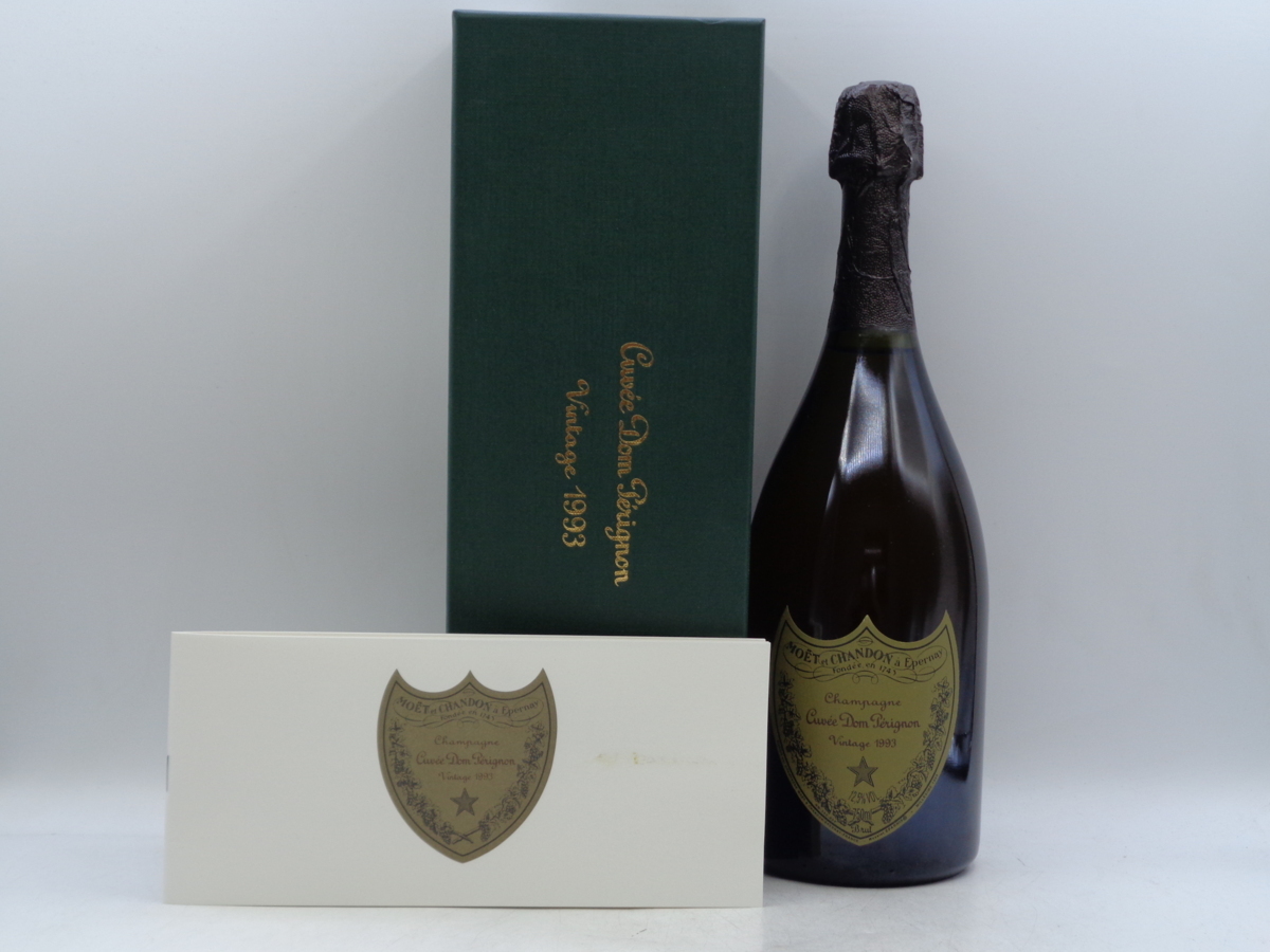 【同梱OK商品】Dom Perignon 1993 ドンペリニヨン シャンパン 箱入 未開封 古酒 750ml 12% E93204