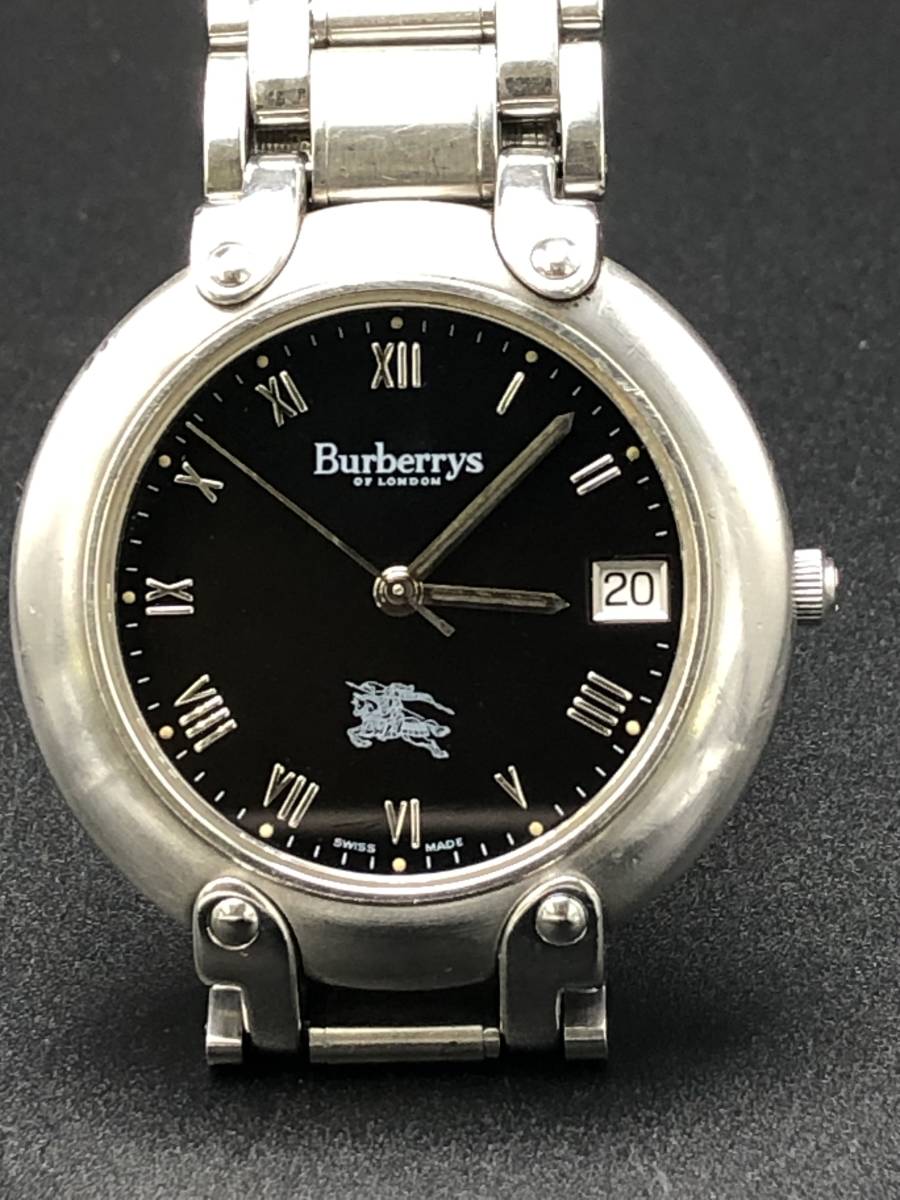 腕時計 BURBERRY バーバリー 11000G メンズクォーツ デイト ib68 