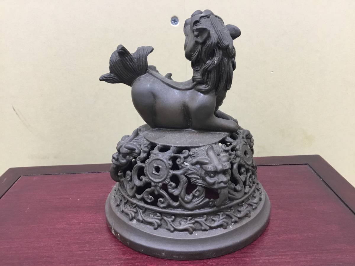 100%新品，本物保証 【42374-1】中国美術 銅香炉 上海錦兆芸術博物院