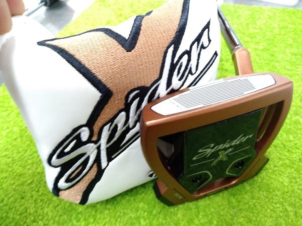 パター TaylorMade SPIDER X Copper White Small Slant テーラーメイド