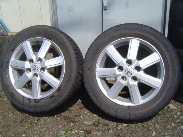 トヨタ 純正 16インチ 16×6J +50 P.C.D.114.3 5穴 ノア ヴォクシー 他 ２本　格安で