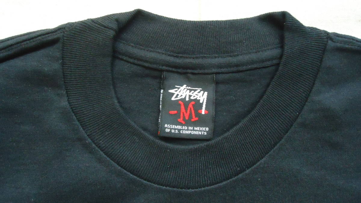 Stussy x GOODS No4 Anniversary Tee 黒 M ステューシー グッズ 