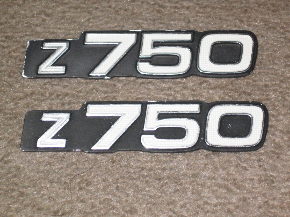 カワサキ Z750 エンブレム D1 ピン折れなし 当時物 2026年最新 