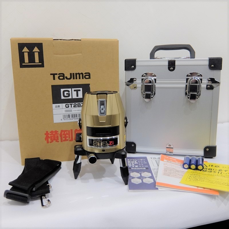 Tajima タジマ レーザー墨出し器 GT2bZi 新品未使用品 H2108K181 レーザー墨出し器 GT2bZi | ◇タジマ(Tajima) 縦・横 本体