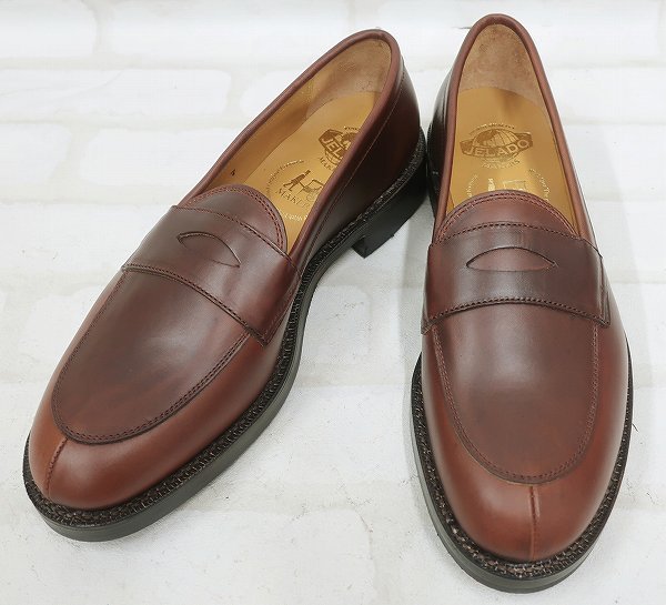 makers jelado ローファー 薄暗く 7 ブラウン