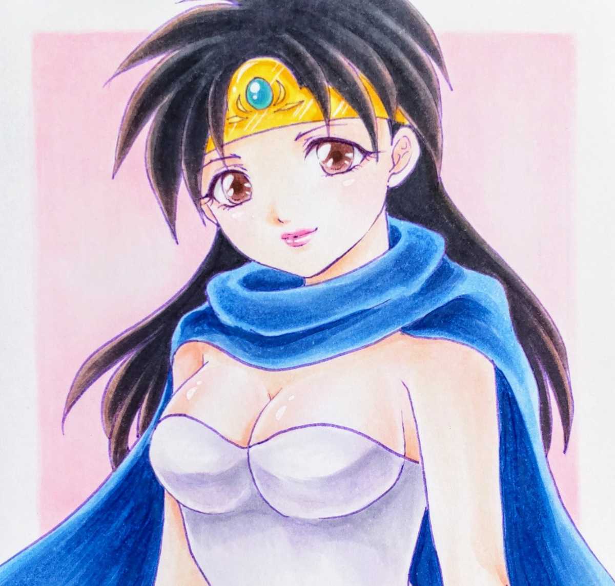 手描きイラスト ドラゴンクエスト ダイの大冒険 エイミ 手描きイラスト 売買されたオークション情報 Yahooの商品情報をアーカイブ公開 オークファン Aucfan Com