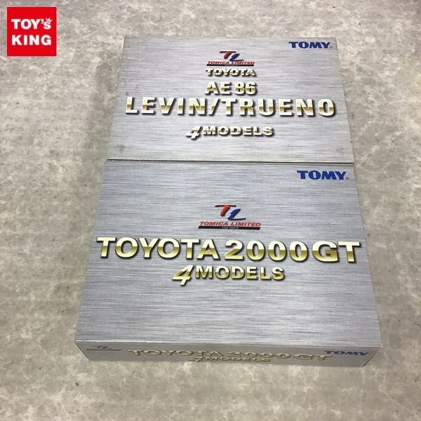 1円～ 未開封含 トミカ リミテッド トヨタ AE86 LEVIN/TRUENO 4MODELS トヨタ2000GT 4MODELS