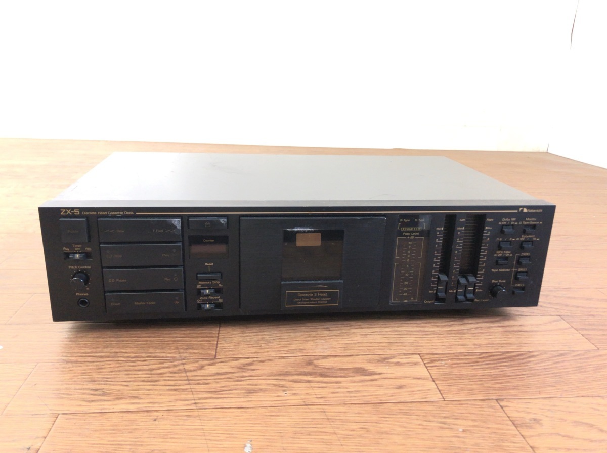 C081A004●Nakamichi ナカミチ ZX-5 カセットデッキ