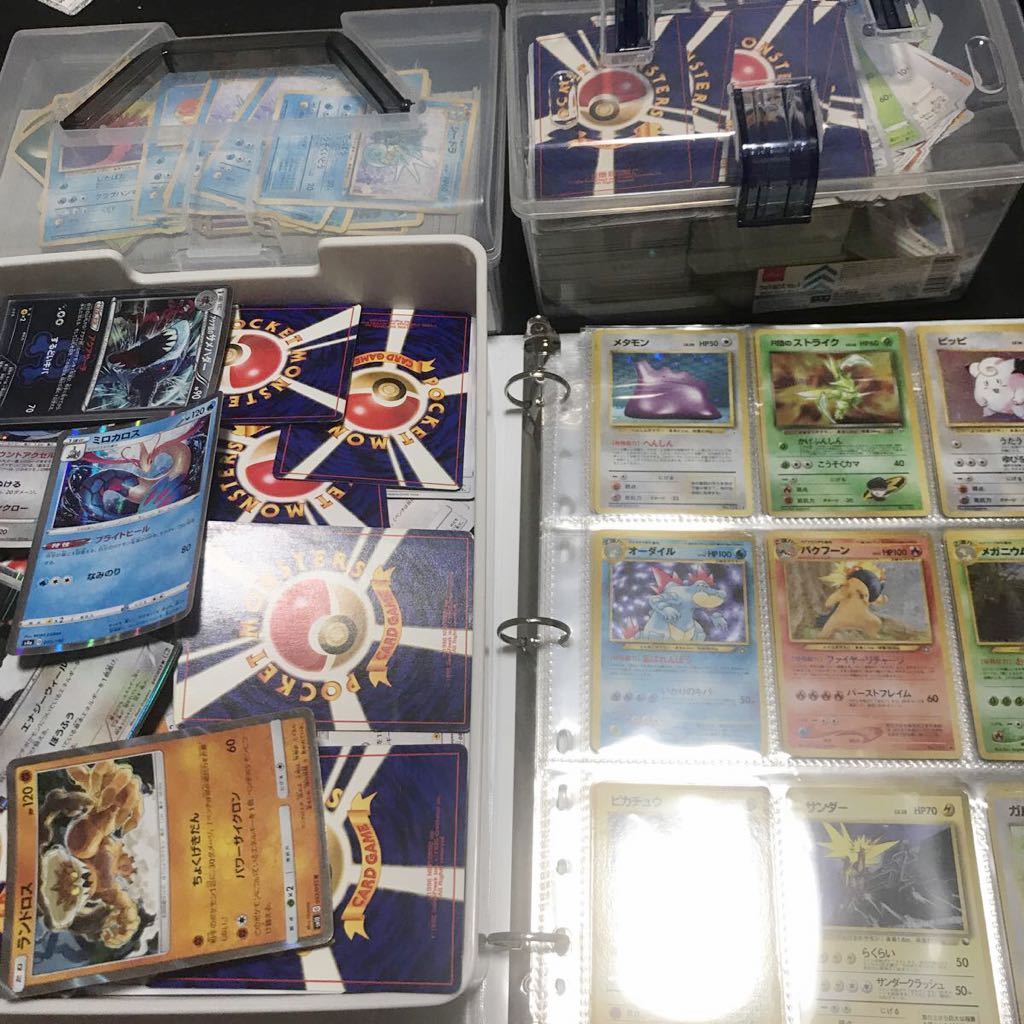 ポケモンカード オーダイル メガニウム バクフーン 旧裏 旧裏面