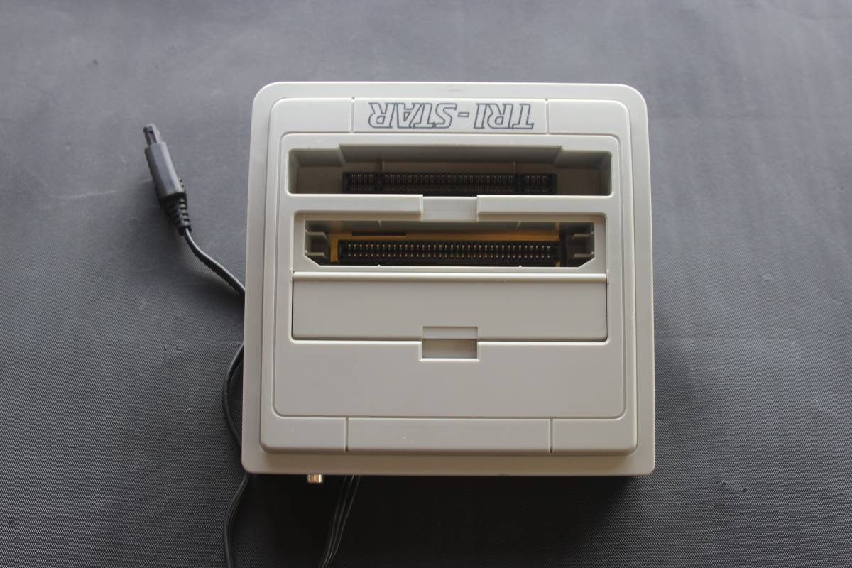 ○レア NES SNES 海外 北米版プレイ可 Super8 TRI-STAR アダプタ SFC 