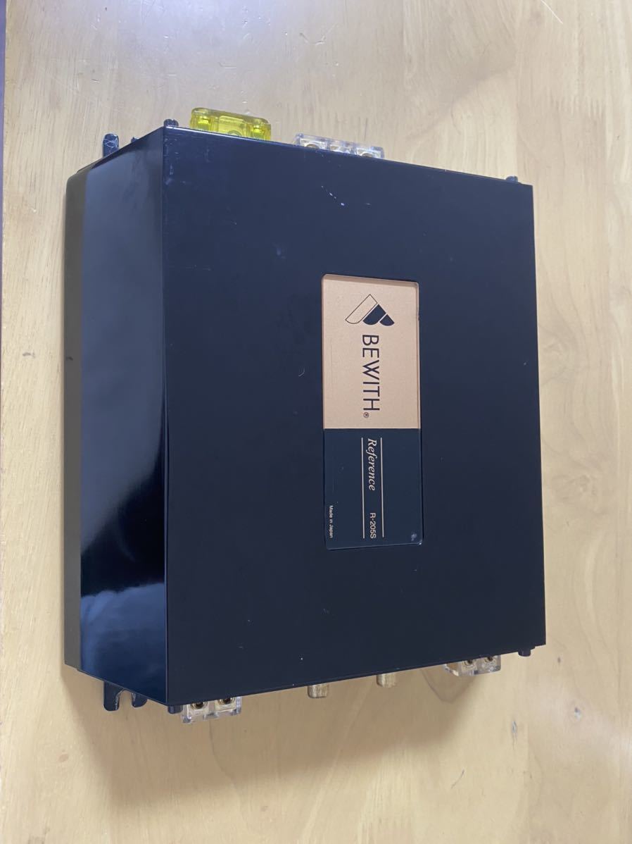 未使用　bewith ビーウィズ　アンプ　Reference　R-205S BEWITH パワーアンプ Reference R-205S 中古品 【公式通販】