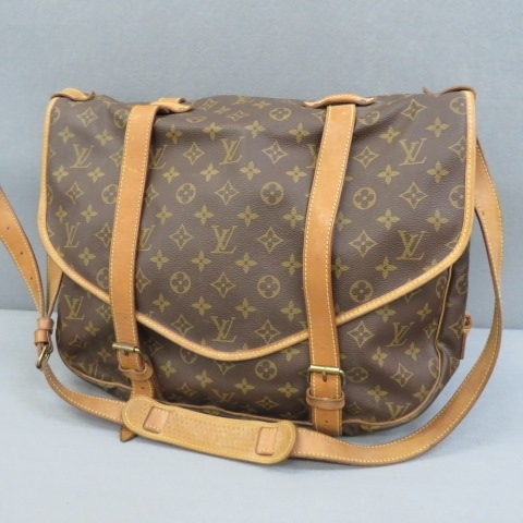J351★LOUIS VUITTON ルイヴィトン ソミュール43 AR0950★A