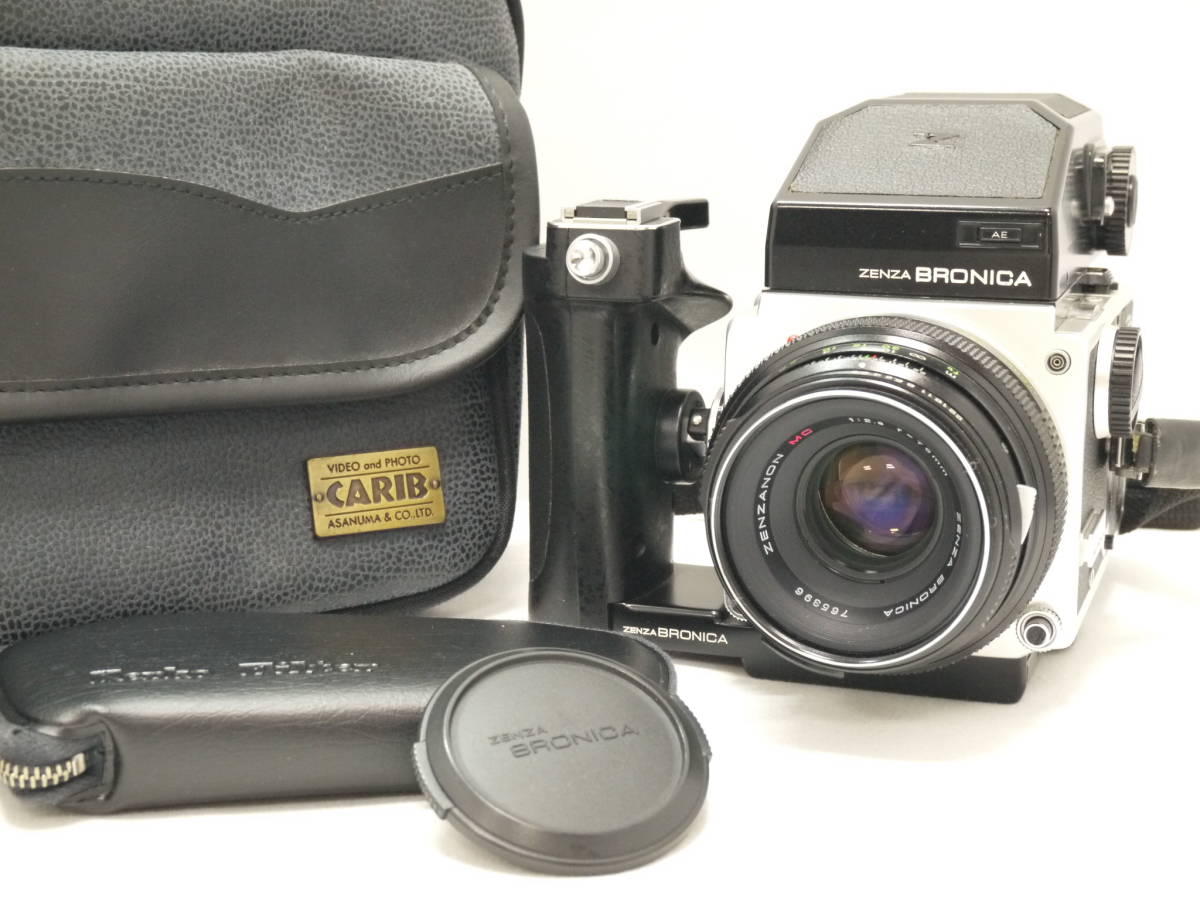 □ジャンク□ZENZA BRONICA ゼンザブロニカ ETR BODY/ZENZANON MC 75mm 