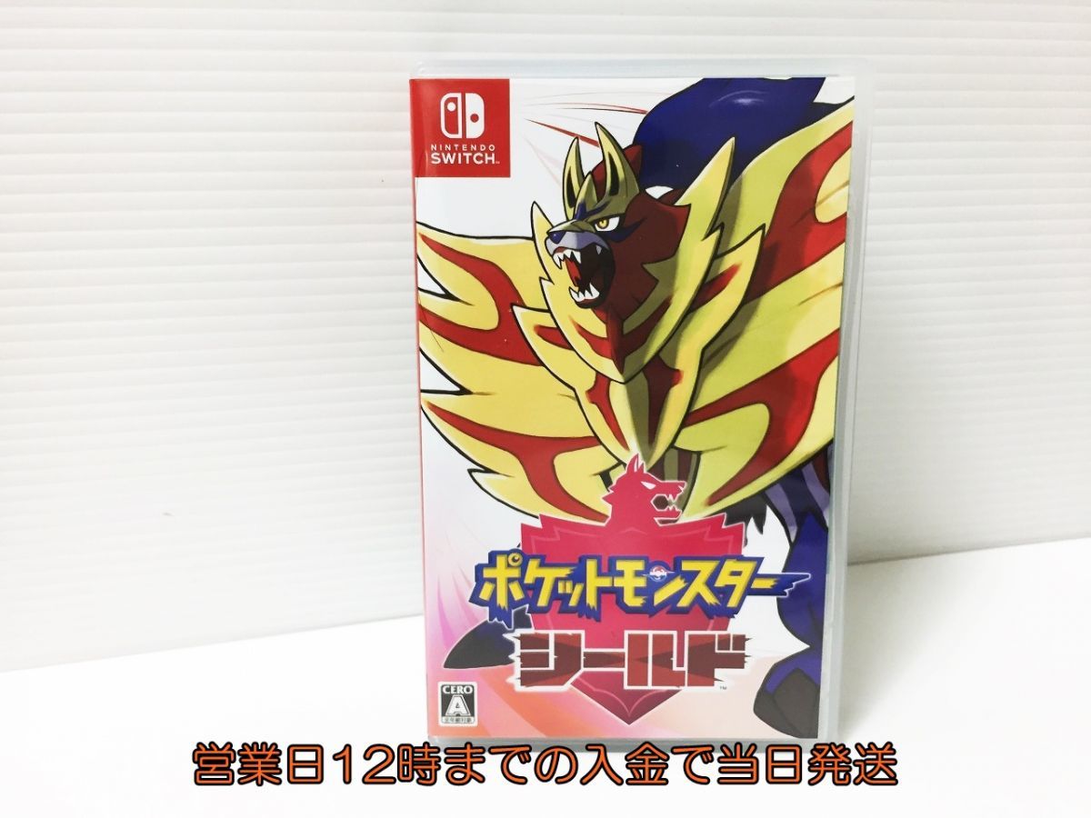 Switch ポケットモンスター シールド ゲームソフト 状態良好 1Z012-406xx/F8