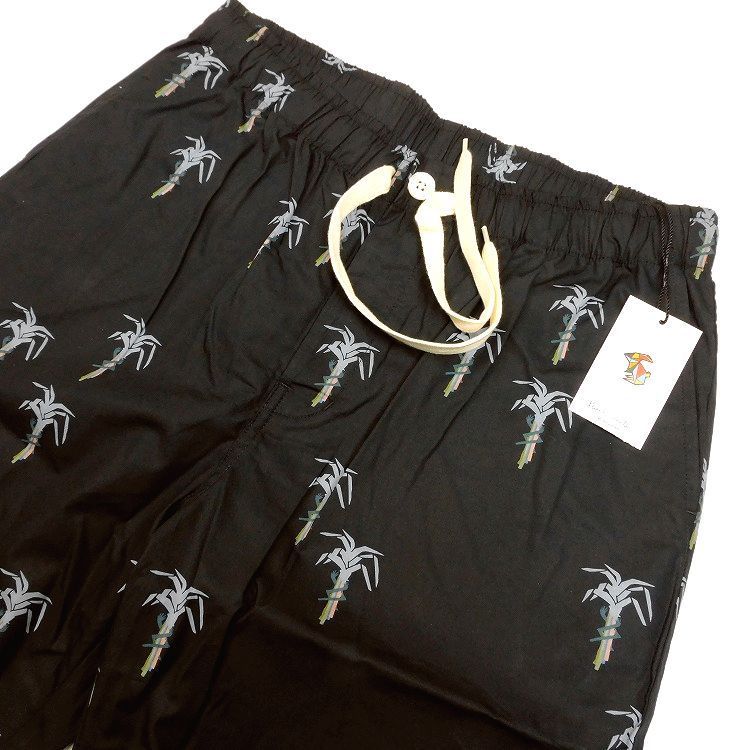 B9629 新品 即決 正規品☆ポールスミス Paul Smith☆L 黒 ヤシの木