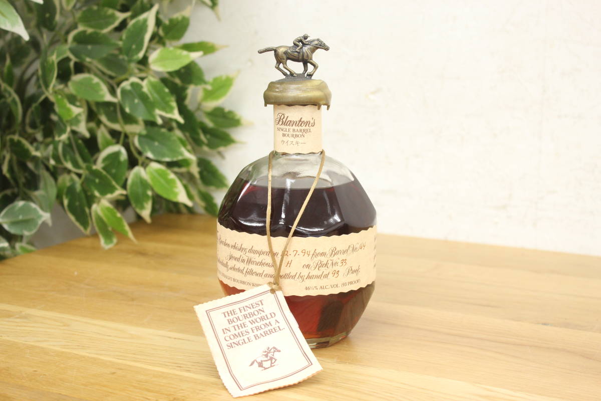 未開栓】Blantons Single Barrel ブラントン シングルバレル バーボン