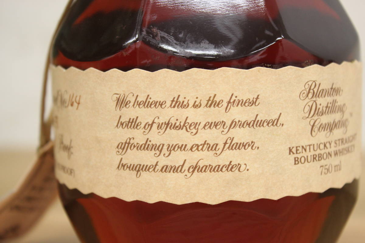 ブラントン シングルバレル 750ml 正規品 箱付 未開栓 未開栓】Blantons Single Barrel ブラントン シングルバレル バーボン