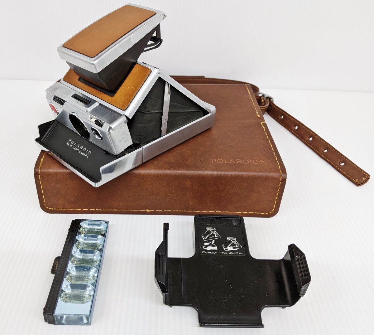 ジャンク POLAROID ポラロイド SX-70 LAND CAMERA First model