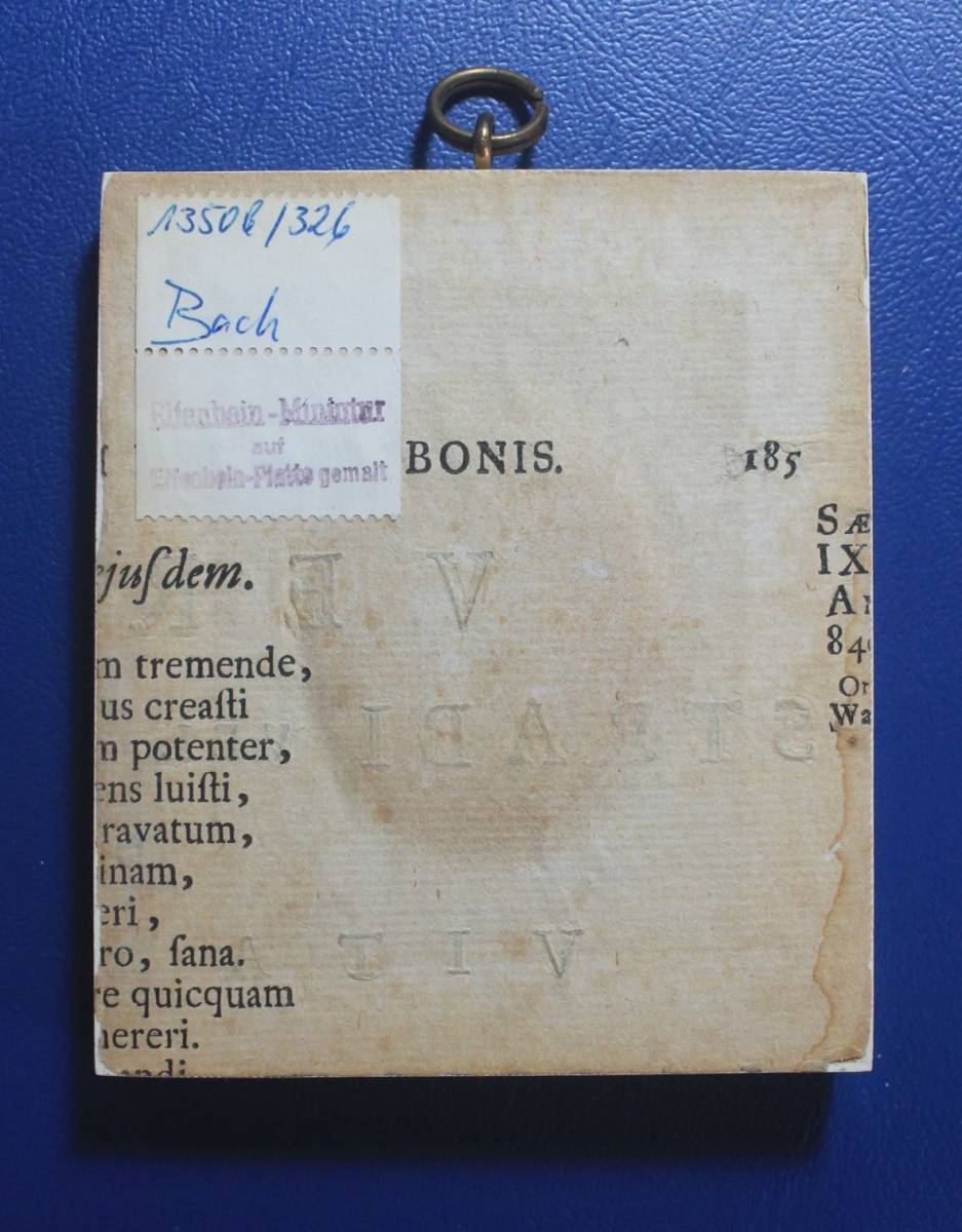 J.S. バッハ、ドイツで描かれた肖像画_2