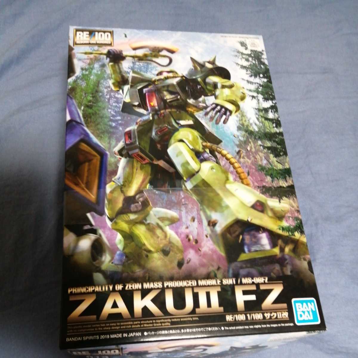 RE⁄100 1⁄100 ザクII改 MS-06FZ 機動戦士ガンダム0080 II ガンプラ