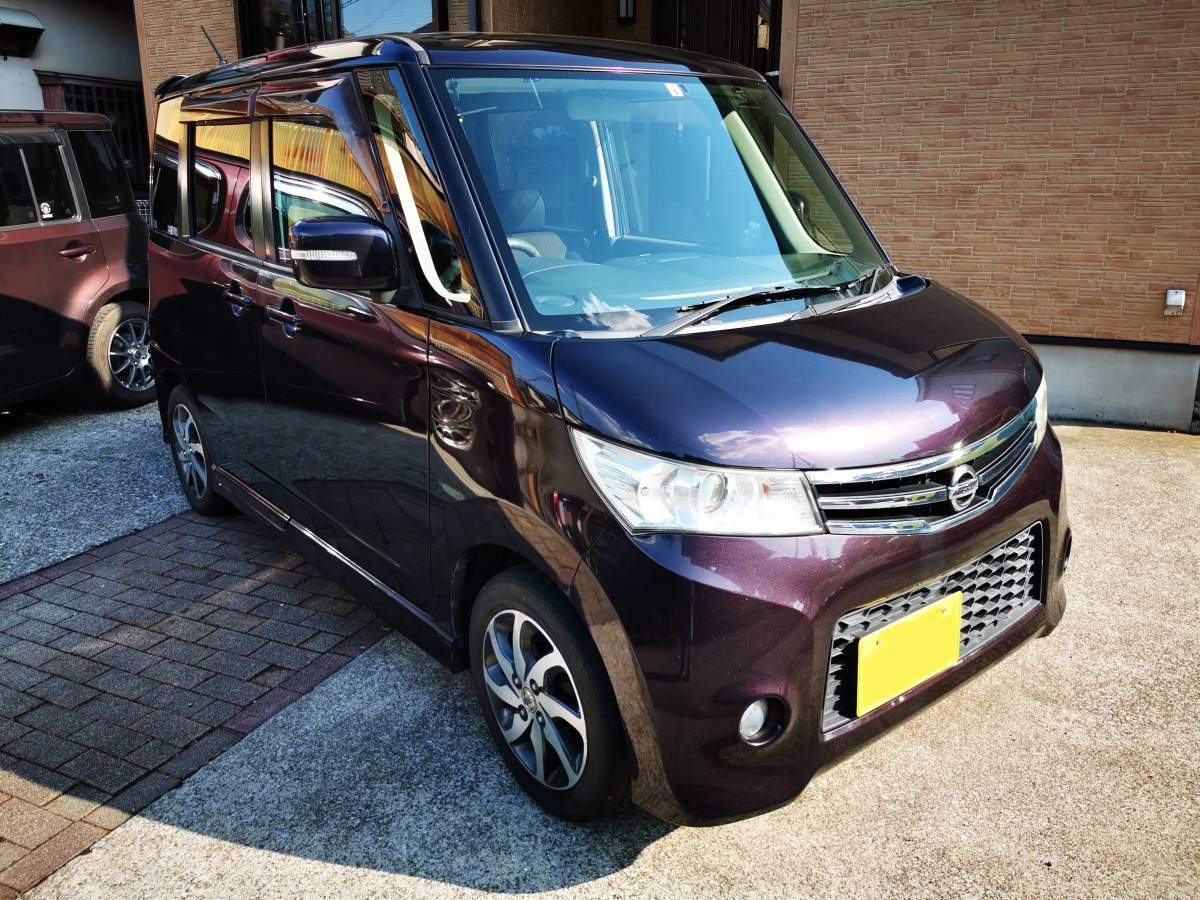 日産 ルークス ハイウェイスター 平成22年 個人出品 ナビ フルセグTV 