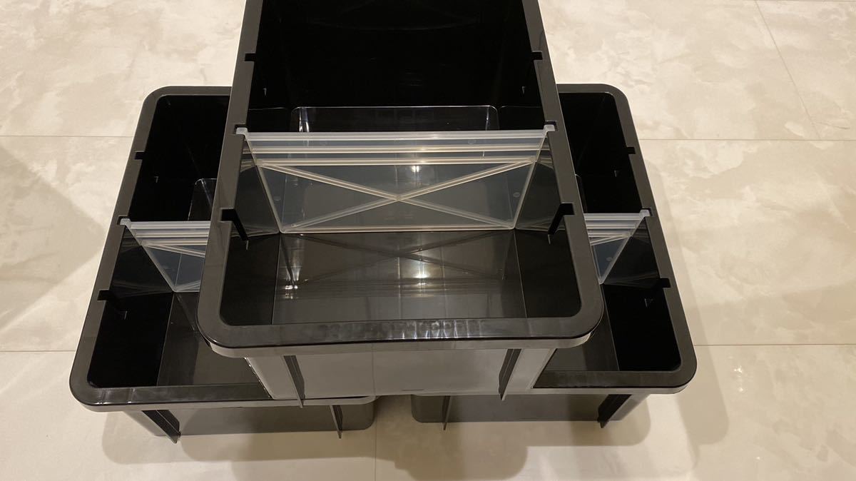 クーオンライン 【春一メダカ】メダカ飼育容器 NVBOX13L 3個 仕切り