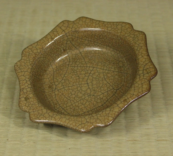 本物 宋代哥窯米色氷裂青磁筆洗 中国古玩古美術伝来品 |