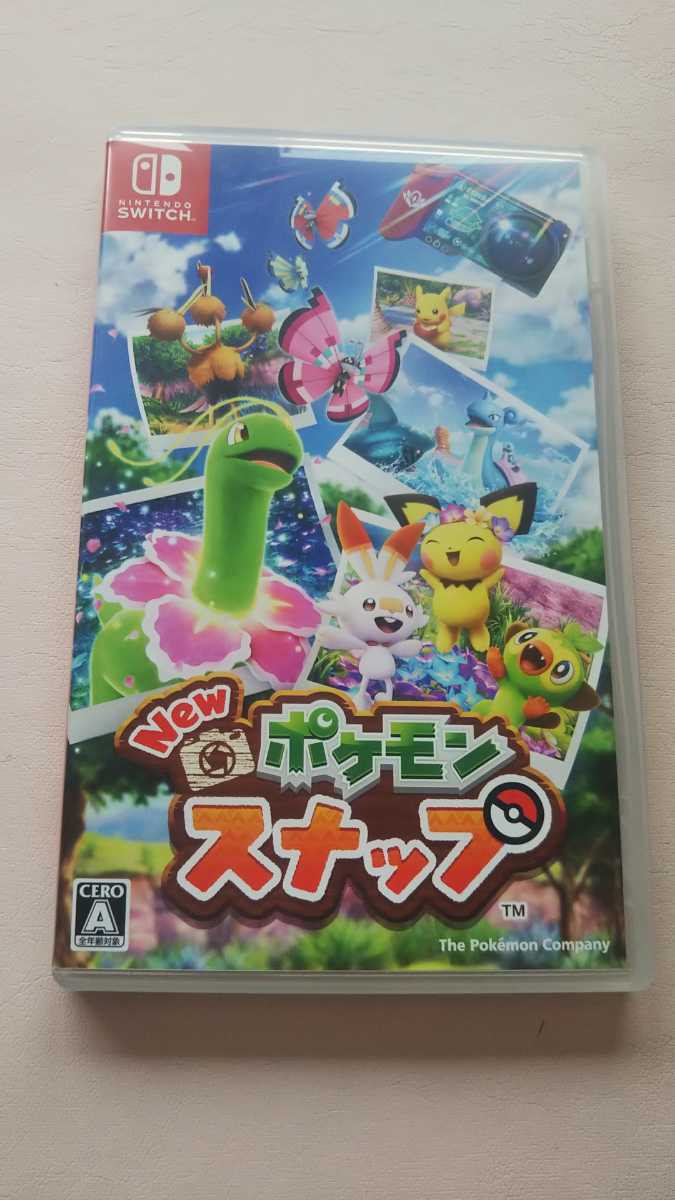 【即決】 超美品 Nintendo Switch ソフト『New ポケモンスナップ』 ニンテンドー スイッチ