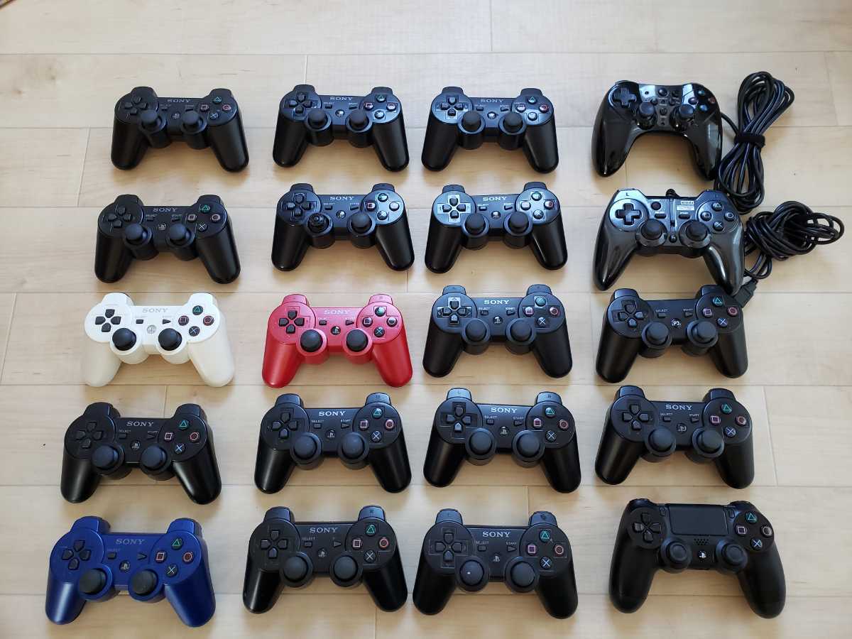 PS3 DUALSHOCK3 20個 コントローラー 動作未確認 プレステ3 □ PS3 コントローラ 20台セット 動作未確認 大量 ジャンク □ 動作