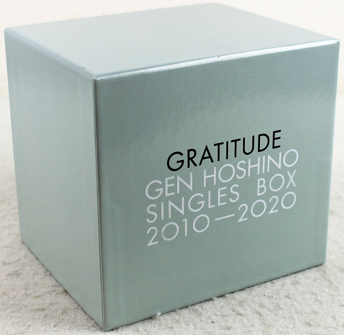 星野源 GRATITUDE SINGLES BOX 2010-2020 星野源 Gen Hoshino Singles