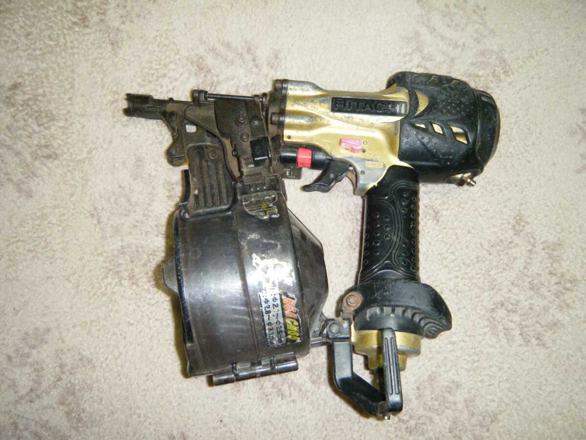ジャンク品 日立工機 HITACHI 日立 - 釘打機 Yahoo!オークション 