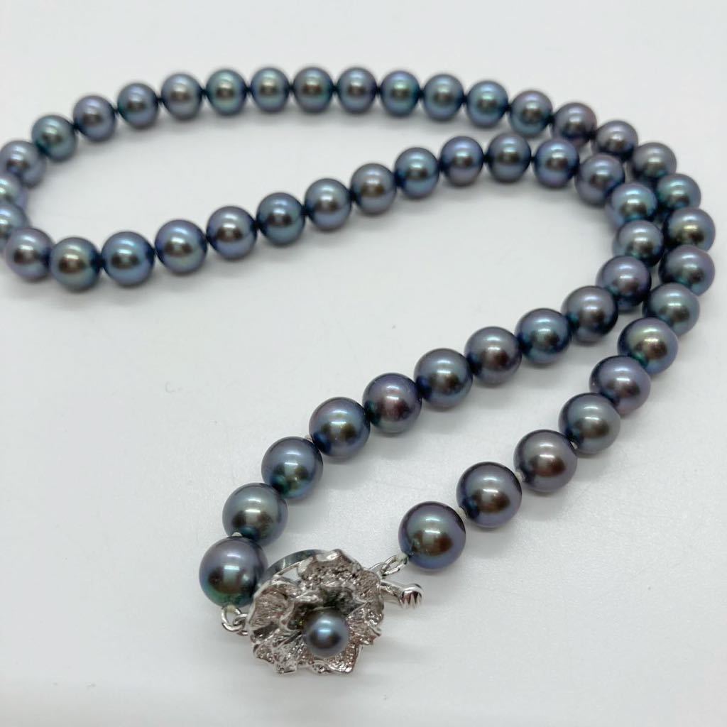SALE!!□アコヤ本真珠ネックレス□重量約39.1g 約7.0～7.5mm
