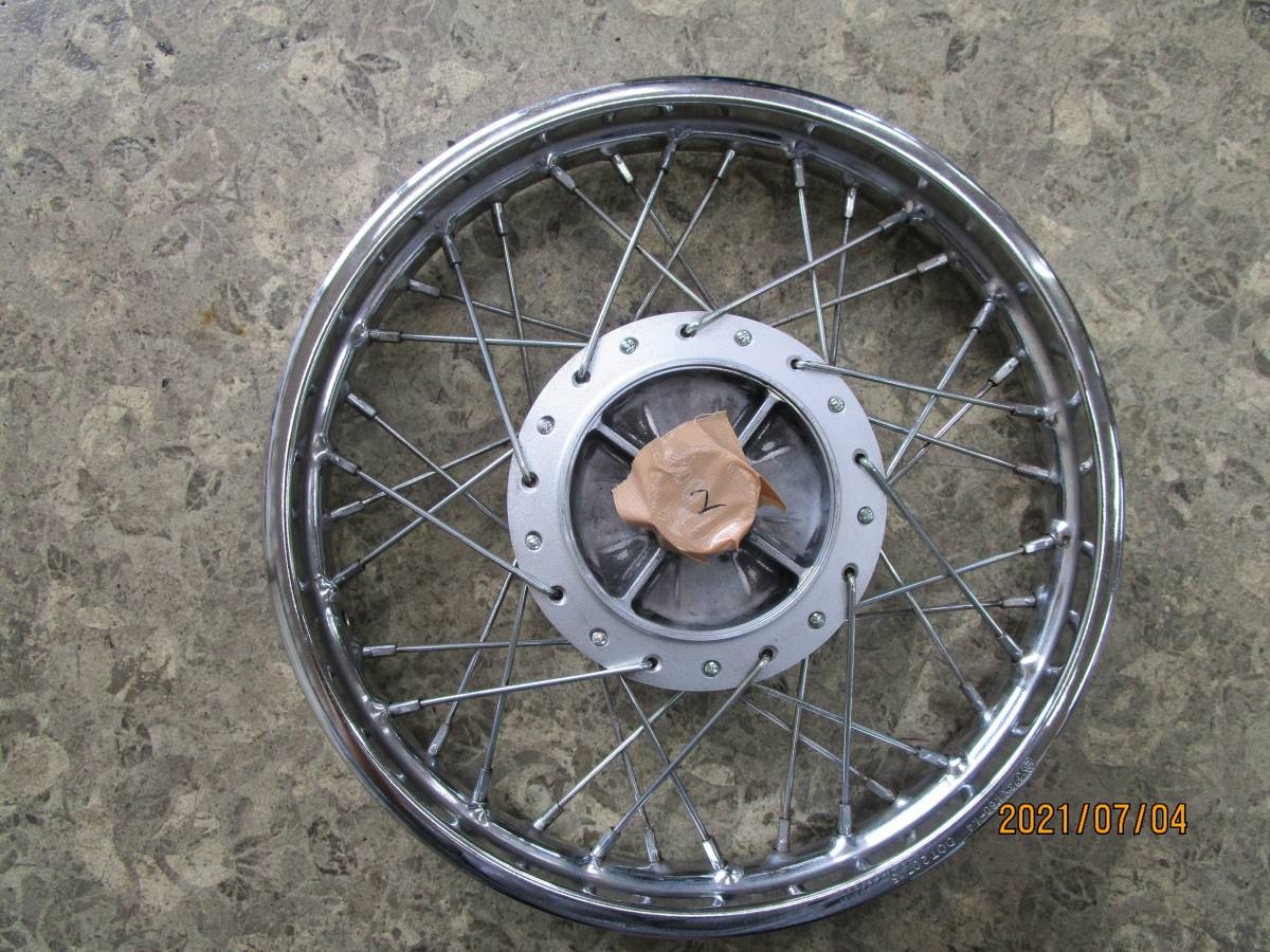 スーパーカブ110ブロ スーパーカブ110 14インチ スポークホイール 