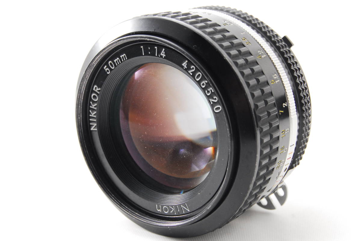 ☆極上級☆Nikon ニコン AI Nikkor 50mm F1.4 ☆外観きれい、光学
