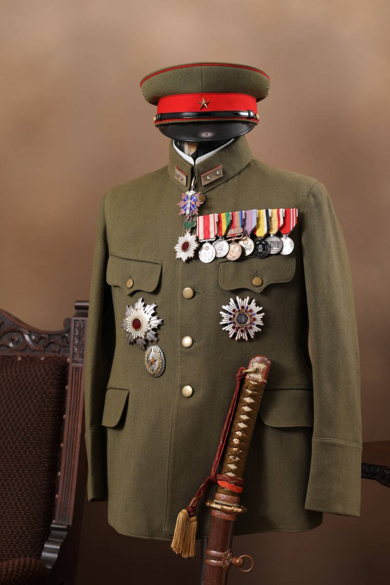 日本軍 陸軍明治十九年制兵卒用軍衣袴 明治大正昭和軍帽軍服軍装軍衣四